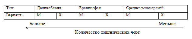 три главных этнических типа по Веблену три главных этнических типа по Веблену